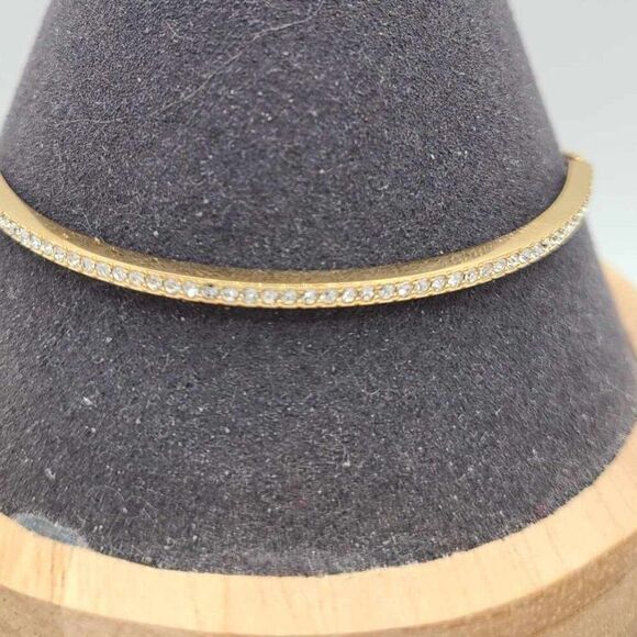 Michael Kors Gold Tone Clear Crystal Bracelet NWT!  NEW! - Picture 7 of 10